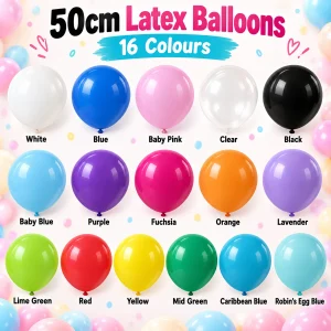50cm Latex Balloons